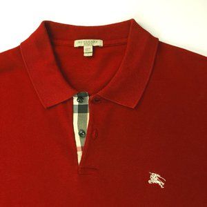 BURBERRY BRIT Check Placket Classic Fit Polo Shirt